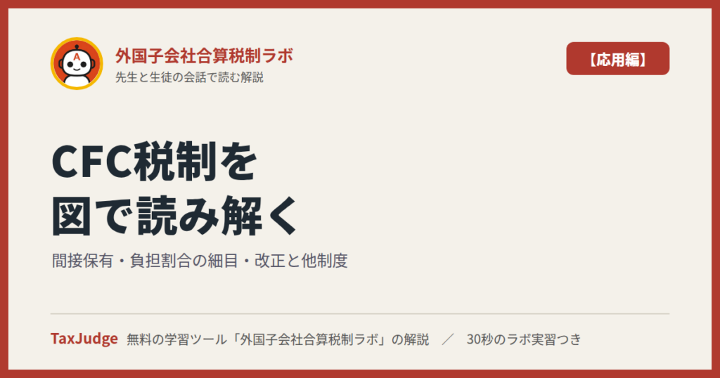 外国子会社合算税制ラボ【応用編】