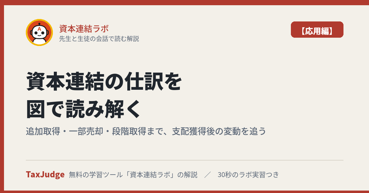 資本連結ラボ【応用編】のアイキャッチ