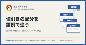 収益認識ラボ②【設例・値引きの配分編】｜先生と一緒に図で学ぶ設例15 第71項と残余アプローチ